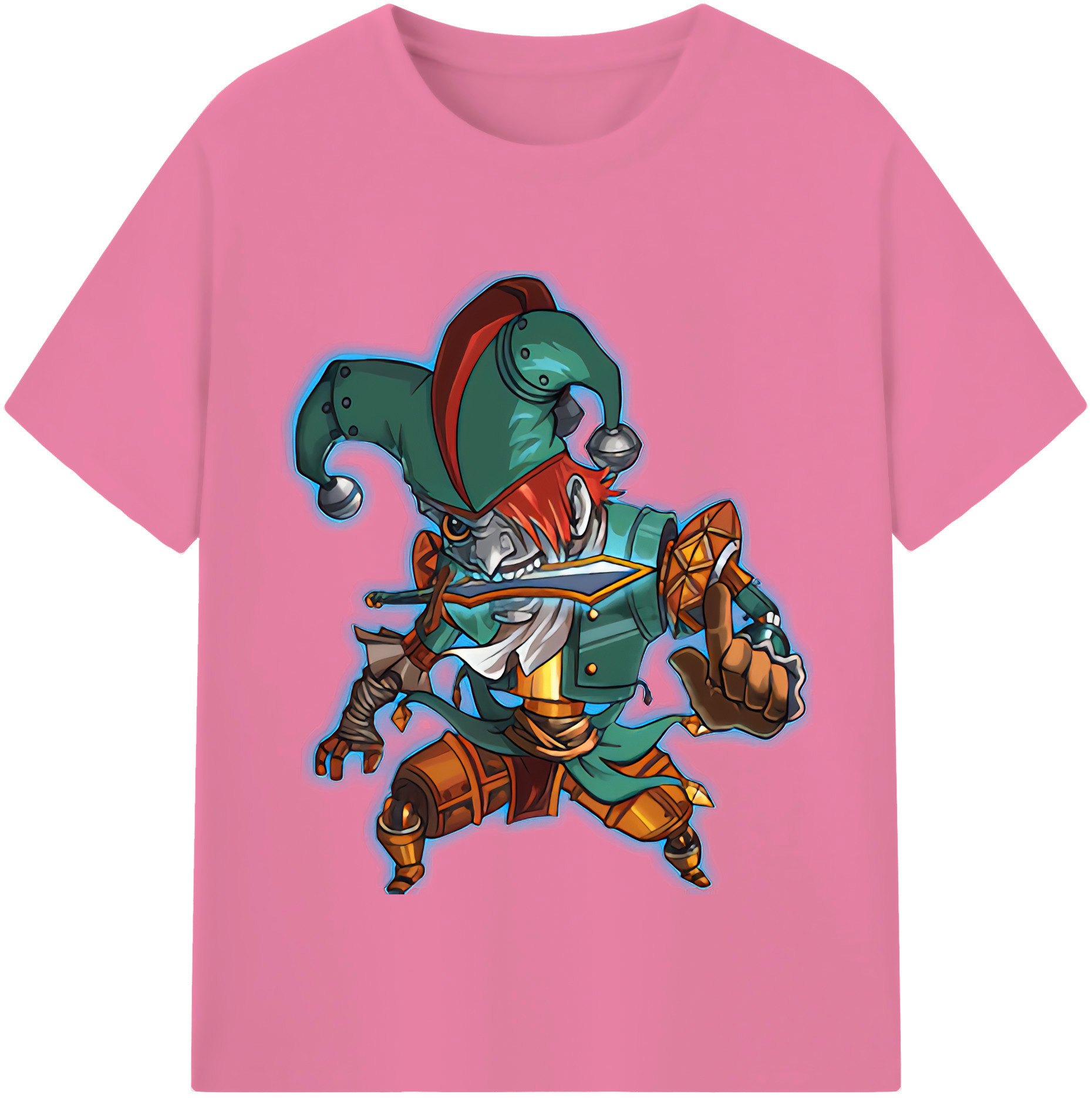リーグ・オブ・レジェンド League of Legends LOL 綿100％半袖Tシャツ（フロントプリント）